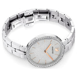 Buy Shop Swarovski Cosmopolitan Diamond Powder Silver Dial Silver Steel Strap Watch for Women - 5517807 USA Online