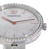 Buy Shop Swarovski Cosmopolitan Diamond Powder Silver Dial Silver Steel Strap Watch for Women - 5517807 USA Online