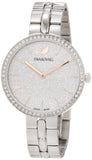 Buy Shop Swarovski Cosmopolitan Diamond Powder Silver Dial Silver Steel Strap Watch for Women - 5517807 USA Online
