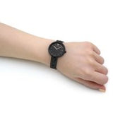 Buy Shop Swarovski Cosmopolitan PVD Black Dial Black Steel Strap Watch for Women - 5547646 USA Online