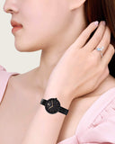 Buy Shop Swarovski Cosmopolitan PVD Black Dial Black Steel Strap Watch for Women - 5547646 USA Online