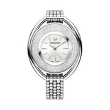 Buy Shop Swarovski Crystalline Aura Silver Dial Silver Steel Strap Watch for Women - 5519462 USA Online