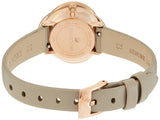 Buy Shop Swarovski Crystal Flower Grey Dial Grey Leather Strap Watch for for Women - 5552424 USA Online