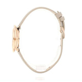 Buy Shop Swarovski Crystal Flower Grey Dial Grey Leather Strap Watch for for Women - 5552424 USA Online