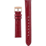 Buy Shop Swarovski Crystal Flower Red Dial Red Leather Strap Watch for Women - 5552780 USA Online