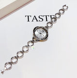Buy Shop Swarovski Crystal Flower Silver Dial Silver Steel Strap Watch for Women - 5547622 USA Online