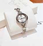 Buy Shop Swarovski Crystal Flower Silver Dial Silver Steel Strap Watch for Women - 5547622 USA Online