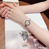 Buy Shop Swarovski Crystal Flower Silver Dial Silver Steel Strap Watch for Women - 5547622 USA Online