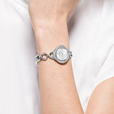 Buy Shop Swarovski Crystal Flower Silver Dial Silver Steel Strap Watch for Women - 5547622 USA Online