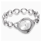 Buy Shop Swarovski Crystal Flower Silver Dial Silver Steel Strap Watch for Women - 5547622 USA Online