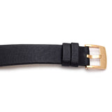 Buy Shop Swarovski Crystal Frost Black Dial Black Leather Strap Watch for Women - 5484058 USA Online
