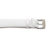 Buy Shop Swarovski Crystal Frost Silver Dial White Leather Strap Watch for Women - 5484070 USA Online