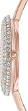 Buy Shop Swarovski Crystal Rose Silver Dial Rose Gold Steel Strap Watch for Women - 5484073 USA Online