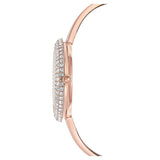 Buy Shop Swarovski Crystal Rose Silver Dial Rose Gold Steel Strap Watch for Women - 5484073 USA Online