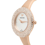 Buy Shop Swarovski Crystal Rose Silver Dial Rose Gold Steel Strap Watch for Women - 5484073 USA Online