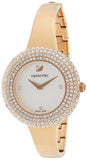 Buy Shop Swarovski Crystal Rose Silver Dial Rose Gold Steel Strap Watch for Women - 5484073 USA Online