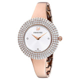 Buy Shop Swarovski Crystal Rose Silver Dial Rose Gold Steel Strap Watch for Women - 5484073 USA Online
