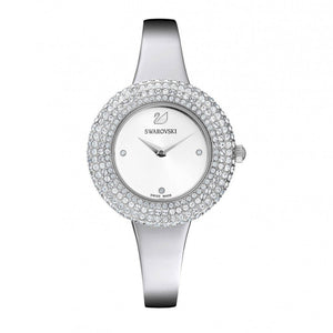 Buy Shop Swarovski Crystal Rose Silver Dial Silver Steel Strap Watch for Women - 5483853 USA Online