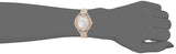 Buy Shop Swarovski Crystalline Aura Silver Dial Beige Leather Strap Watch for Women - 5519450 USA Online