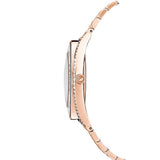 Buy Shop Swarovski Crystalline Aura Silver Dial Rose Gold Steel Strap Watch for Women - 5519459 USA Online