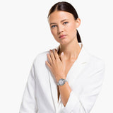 Buy Shop Swarovski Crystalline Aura Silver Dial Silver Steel Strap Watch for Women - 5519462 USA Online