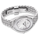 Buy Shop Swarovski Crystalline Aura Silver Dial Silver Steel Strap Watch for Women - 5519462 USA Online