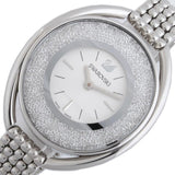 Buy Shop Swarovski Crystalline Aura Silver Dial Silver Steel Strap Watch for Women - 5519462 USA Online