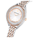 Buy Shop Swarovski Crystalline Aura White Dial Two Tone Mesh Strap Watch for Women - 5644075 USA Online