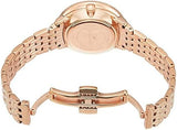 Buy Shop Swarovski Crystalline Chic Analog Black Dial Rose Gold Steel Strap Watch for Women - 5544587 USA Online