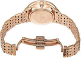 Buy Shop Swarovski Crystalline Chic Analog Silver Dial Rose Gold Steel Strap Watch for Women - 5544590 USA Online