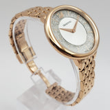 Buy Shop Swarovski Crystalline Chic Analog Silver Dial Rose Gold Steel Strap Watch for Women - 5544590 USA Online