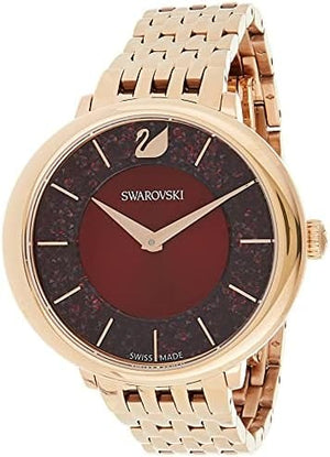 Buy Shop Swarovski Crystalline Chic Red Dial Rose Gold Steel Strap Watch for Women - 5547608 USA Online