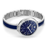 Buy Shop Swarovski Crystalline Delight Analog Blue Dial Two Tone Steel Strap Watch for Women - 5580533 USA Online