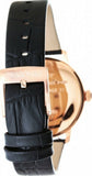 Buy Shop Swarovski Crystalline Hours Black Dial Black Leather Strap Watch for Women - 5295377 USA Online