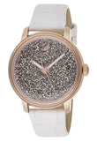 Buy Shop Swarovski Crystalline Hours Quartz Grey Dial Black Leather Strap Watch for Women - 5344635 USA Online