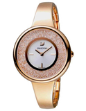 Buy Shop Swarovski Crystalline Bracelet White Dial Rose Gold Steel Strap Watch for Women - 5269250 USA Online