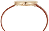 Buy Shop Swarovski Crystalline Pure White Dial Brown Leather Strap Watch for Women - 5275040 USA Online