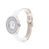 Buy Shop Swarovski Crystalline Pure White Dial White Leather Strap Watch for Women - 5275046 USA Online