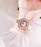 Buy Shop Swarovski Crystalline Pure White Dial White Leather Strap Watch for Women - 5376083 USA Online