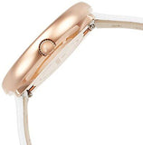 Buy Shop Swarovski Crystalline Pure White Dial White Leather Strap Watch for Women - 5376083 USA Online