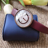 Buy Shop Swarovski Crystalline Silver Dial Purple Leather Strap Watch for Women - 5295355 USA Online