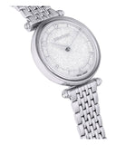 Buy Shop Swarovski Crystalline Wonder Silver Dial Silver Steel Strap Watch for Women - 5656929 USA Online