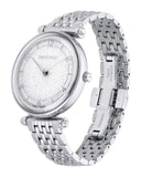 Buy Shop Swarovski Crystalline Wonder Silver Dial Silver Steel Strap Watch for Women - 5656929 USA Online