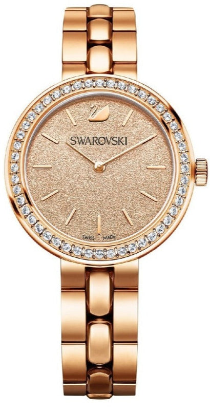 Buy Shop Swarovski Daytime Analog Gold Dial Gold Steel Strap Watch for Women - 5182231 USA Online