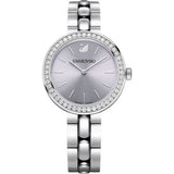 Buy Shop Swarovski Daytime Crystal Silver Dial Silver Steel Strap Watch for Women - 5095600 USA Online