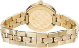 Buy Shop Swarovski Daytime Crystals Turquoise Dial Gold Steel Strap Watch for Women - 5182212 USA Online