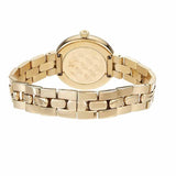 Buy Shop Swarovski Daytime Crystals Turquoise Dial Gold Steel Strap Watch for Women - 5182212 USA Online