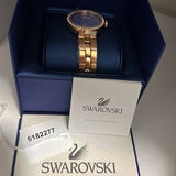 Buy Shop Swarovski Daytime Glittering Blue Dial Rose Gold Steel Strap Watch for Women - 5182277 USA Online