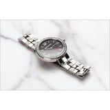 Buy Shop Swarovski Daytime Rhinestone Grey Dial Silver Steel Strap Watch for Women - 5213681 USA Online