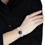 Buy Shop Swarovski Daytime Rhinestone Grey Dial Silver Steel Strap Watch for Women - 5213681 USA Online